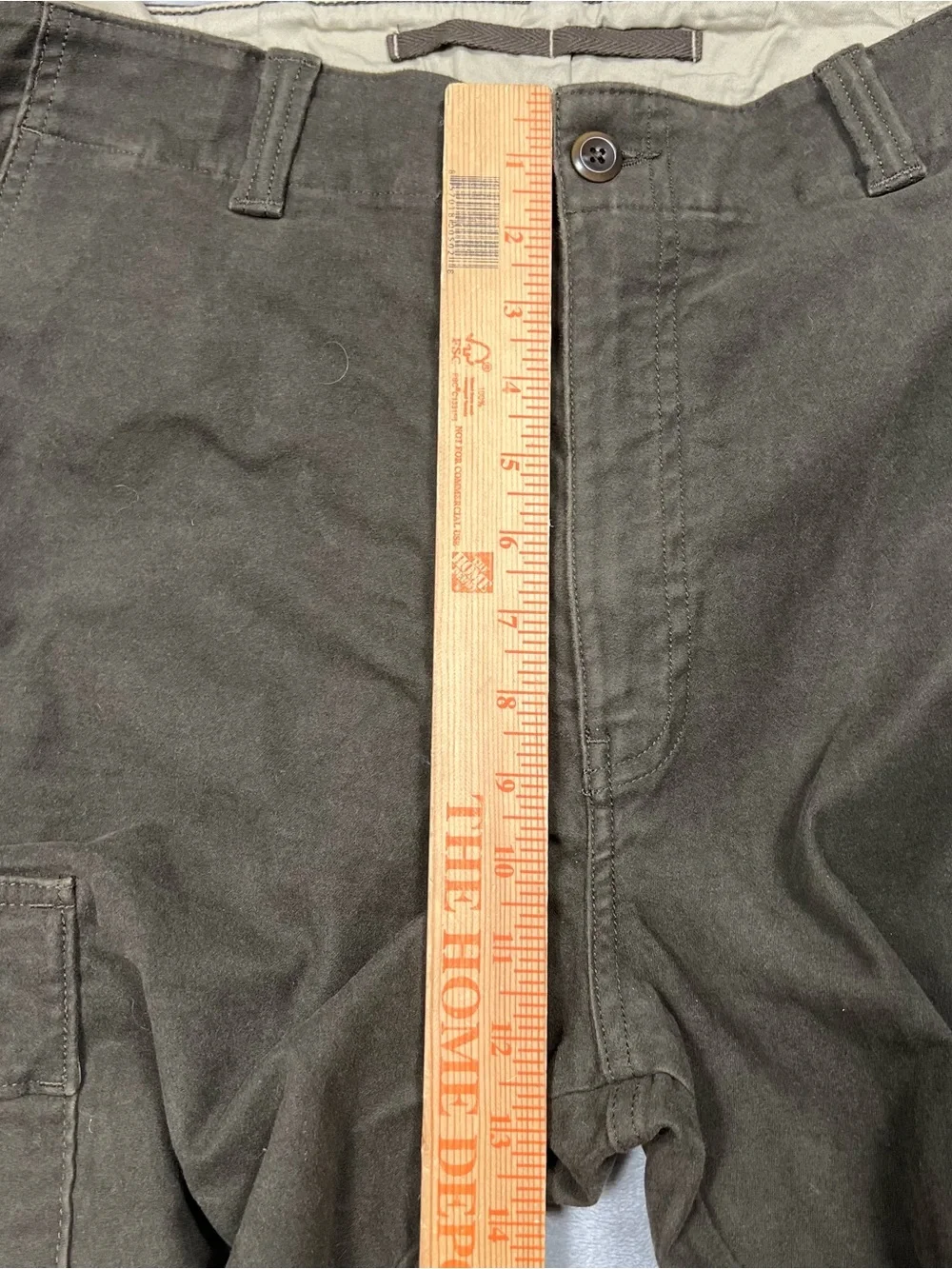 Banana Republic Moleskin Cargo Pants Mens 38x30 Brown Paratrooper Utility Y2K